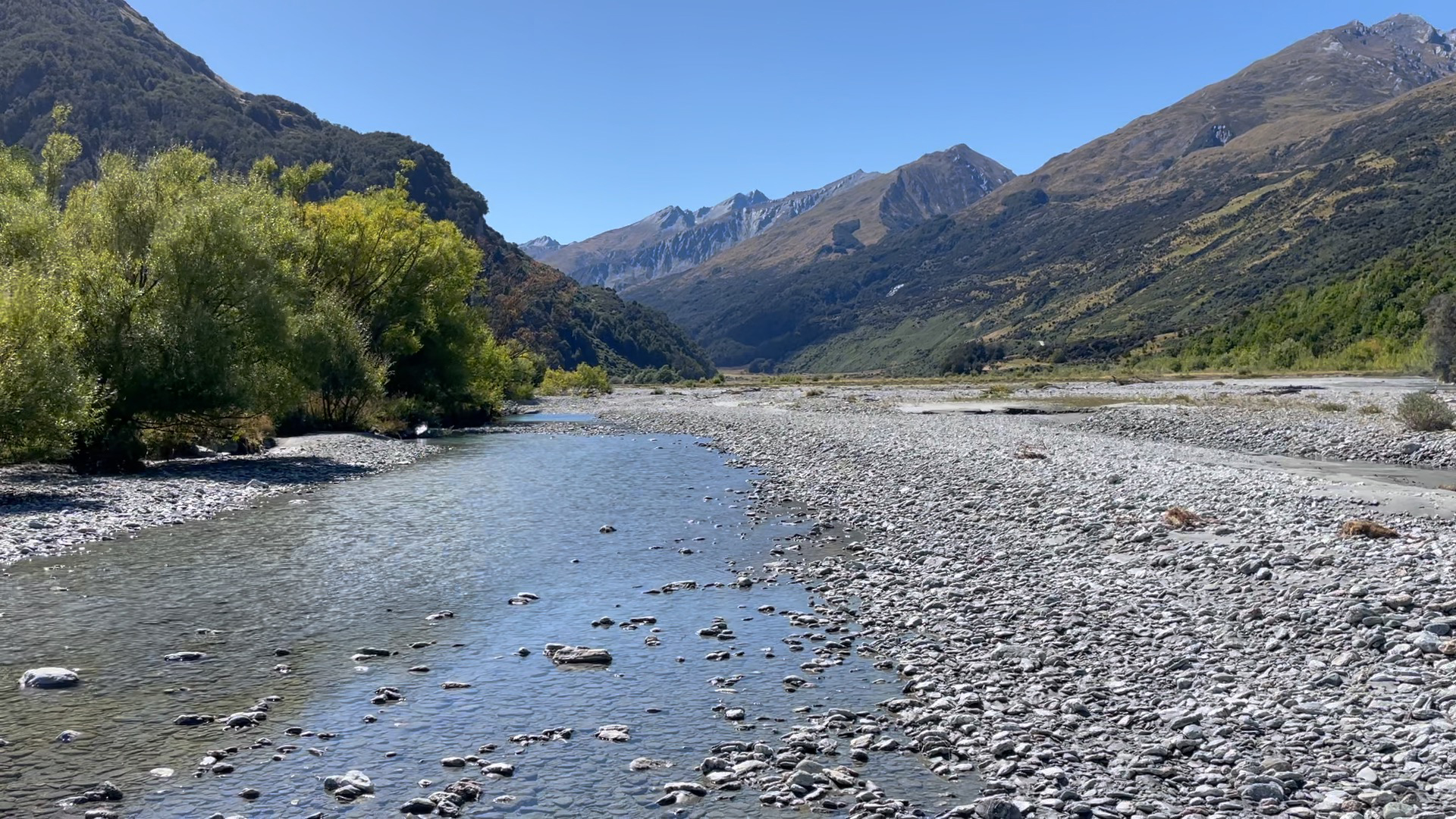The Rees River, New Zealand